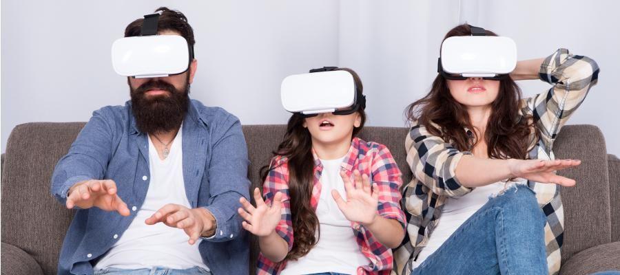 Das Bild zeigt das Beitragsbild 1 zum Thema: Virtual Reality - Ein Spaß für die ganze Familie